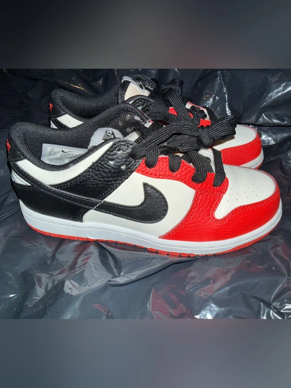 Nike Dunk Low EMB NBA 75th Anniversary Chicago PS Size 2Y